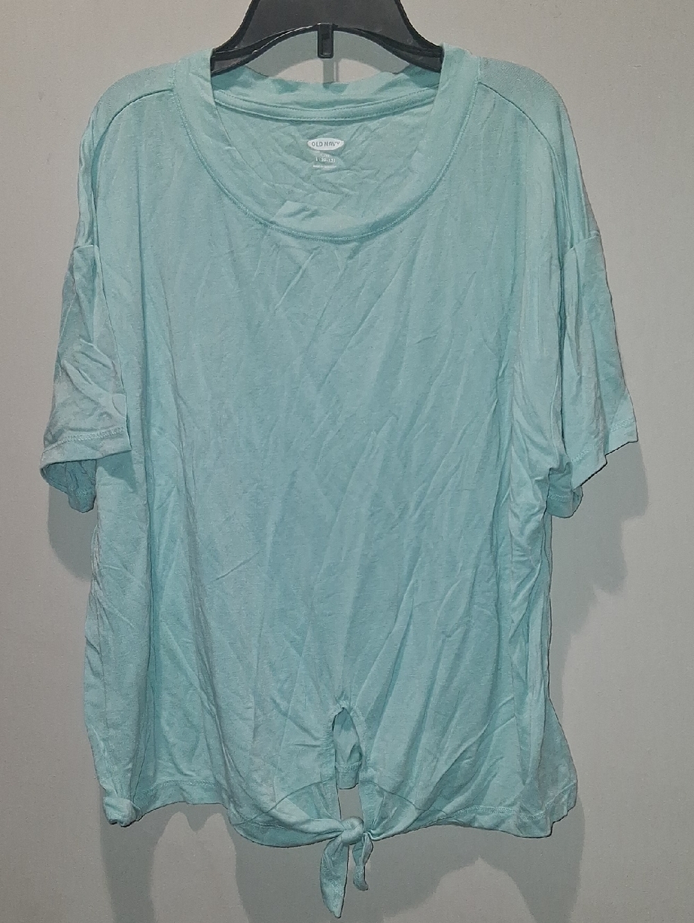 Cute Girl's Tee W/Tie Design
